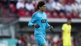 Memo Ochoa, en el juego Standard Lieja vs Gent