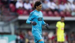 Ochoa durante calentamientos del Standard