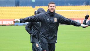 Gignac, feliz en un entrenamiento de Tigres