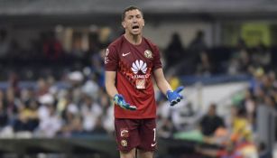 Marchesín lanza un grito en un juego del América en el C2018