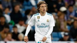 Modric, en un juego del Real Madrid la temporada pasada