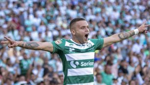 Jonathan Rodríguez marca gol con Santos Laguna en el TSM 