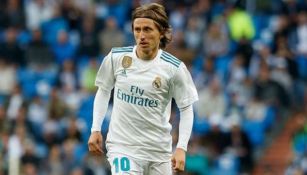 Luka Modric, en un juego del Real Madrid la temporada pasada