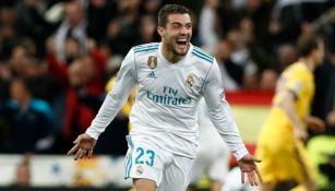 Mateo Kovacic celebrando un gol 