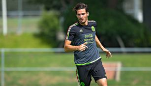 Antonio Briseño entrena con la Selección Mexicana