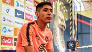 Edson Álvarez, en conferencia de prensa 