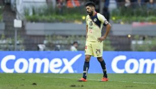 Oribe Peralta se lamenta en partido de América