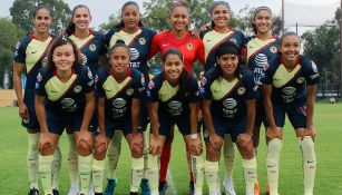 Foto oficial del América Femenil en el A2018