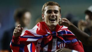 Griezmann celebra victoria frente al Real Madrid 