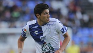 Érick Gutiérrez, en un juego con Pachuca en el A2018