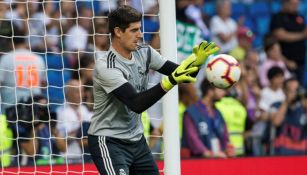 Thibaut Courtois, previo al juego entre Real Madrid y Leganés 