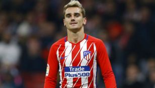 Griezmann con la camiseta del Atlético de Madrid 