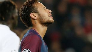 Neymar en partido con el PSG 