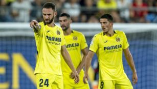 Miguel Layún durante un partido del Villarreal