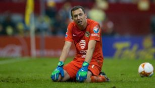 Agustín Marchesín se lamenta tras no atajar un penal 