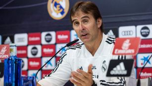 Julen Lopetegui, en conferencia de prensa