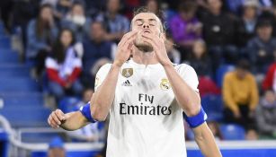 Gareth Bale se lamenta tras la derrota frente al Alavés