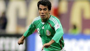 Pavel Pardo, durante juego de la Selección Mexicana 