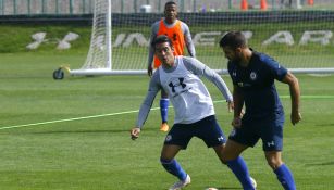 Cruz Azul, durante un entrenamiento previo al duelo de la J13