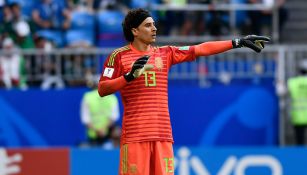 Guillermo Ochoa, en la Copa del Mundo de Rusia 2018