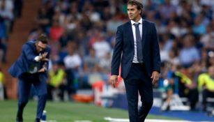 Lopetegui en partido del Real Madrid 