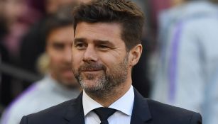 Pochettino en partido con el Tottenham