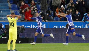 Alavés festeja victoria agónica frente al Villarreal 