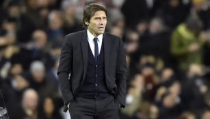 Antonio Conte, durante un juego al frente del Chelsea