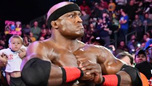 Bobby Lashley previo a su combate con Finn Bálor