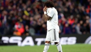 Marcelo sale entre llanto del Clásico