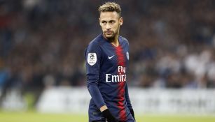 Neymar, en un juego de Liga con el París Saint-Germain