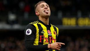 Gerard Deulofeu, durante un partido con el Watford