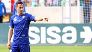 Andrés Guardado, durante un duelo con el Betis