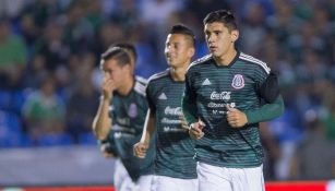 Jesús Angulo, previo a un juego con la Selección Mexicana