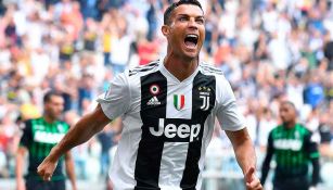 CR7 en partido con la Juve 