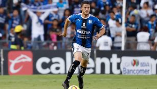 Mier, durante un compromiso con Gallos Blancos 