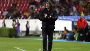 Gabriel Caballero, durante un encuentro ante Leones Negros