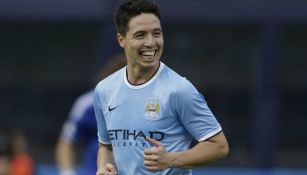 Samir Nasri durante un partido