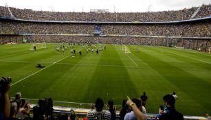 Bombonera, durante entrenamiento de Boca Juniors 