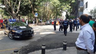 En la zona hay una fuerte movilización por parte de la policía