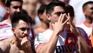 Aficionados de River, a la espera de la Gran Final 