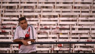 Aficionado de River Plate lamenta incidente en el Monumental