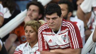 Aficionado de River Plate en el Monumental