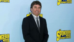 Stephen Hillenburg durante un evento