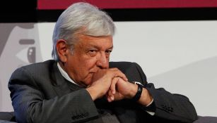 Andrés Manuel López Obrador durante un evento 