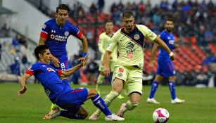 América y Cruz Azul empataron sin goles en la cancha del Estadio Azteca