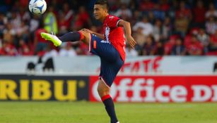 Darvin Chávez durante un partido con el Veracruz