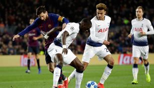 Tottenham se clasificó al sacarle el empate al Bercelona