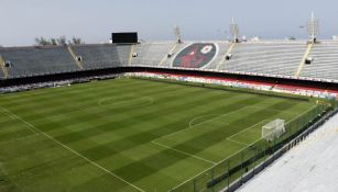 Estadio Luis 'Pirata' Fuente previo al entrenamiento del equipo 