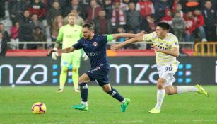 Duelo entre el Antalyaspor vs Fenerbahce 